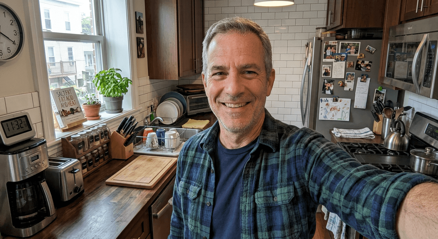 Tom's selfie