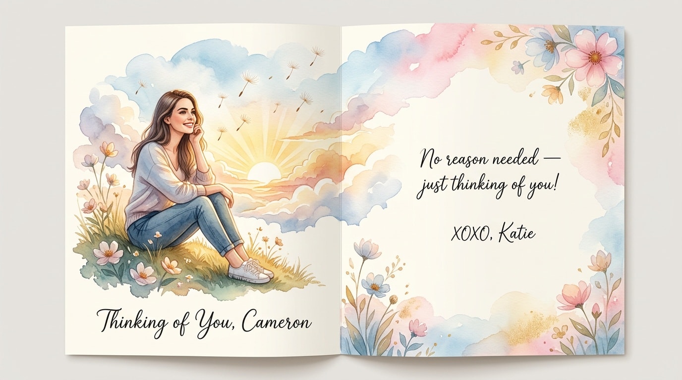 Thinking of You card by Katie